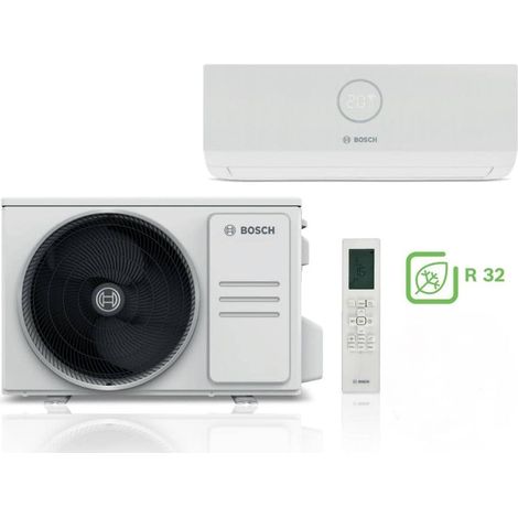 Bosch – Climatisation réversible Monosplit 5,3 kW – Classe A++/A+ – Silencieuse 21 dB(A) – Plage de -15°C à +50°C – Fonction i-Clean (1/5)
