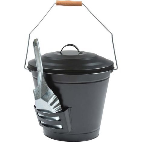 Secchio per la cenere con pala