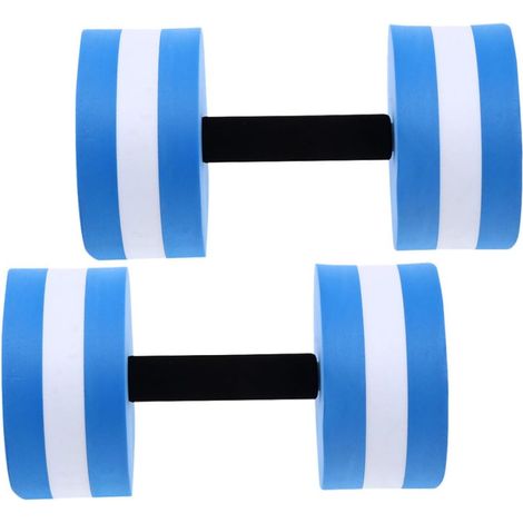 Set of 2 EVA Foam Water Dumbbells for Aquatic Exercises, Improves Endurance and Muscle Strength, for Pool Fitness Routines (1/5)