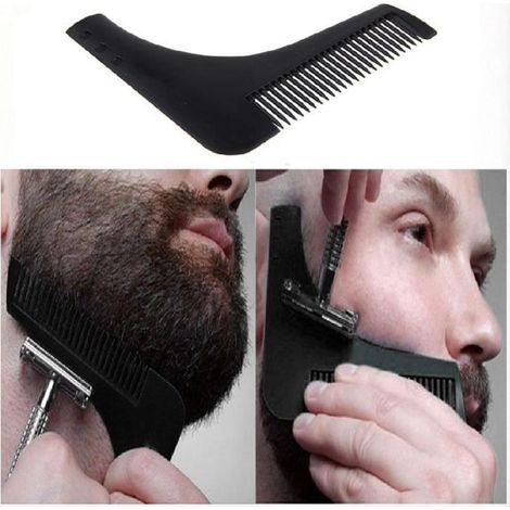 PEIGNE A BARBE OU MOUSTACHE RASAGE PRÉCIS NOIRPEIGNE A BARBE OU MOUSTACHE RASAGE PRÉCIS NOIR-Ywey (1/5)