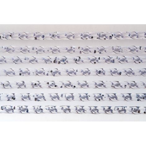 TENDA IN PVC QUADRIFOGLIO ROTOLO col. Argento 12.00 kg