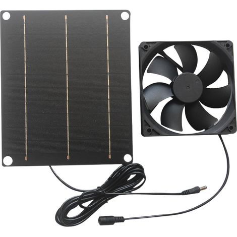 Abluftventilator Solar Gewächshausventilator 30 W (1/5)