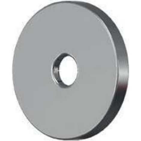 Rosace mono laiton chromé Ø50mm - taraudée F3/8" - Anquier