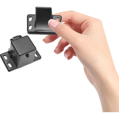 Aluminum Security Suitable Install Design Alloy Black Latch Paint Easy (1/5)