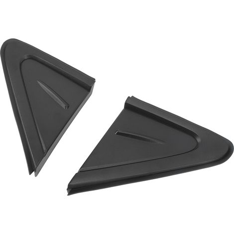 Bandes de garniture triangulaires pour rétroviseurs latéraux (60117 02370) pour Toyota Corolla 2019-2021 panneau autocollant drapeau pour rétroviseur intérieur de porte. (1/5)