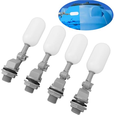 DN15 ABS PE Schwimmventil für Tank/Luftbefeuchter – 4er-Pack mit verstellbarem Arm (1/5)