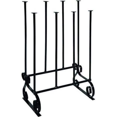 Wellington Boot Stand For Four Pairs Scrolled Steel Garden Pride (1/5)
