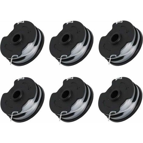 Lot de 6 bobines de rechange pour débroussailleuse sans fil Parkside PRTA 20-Li C3 IAN351753 (1/5)