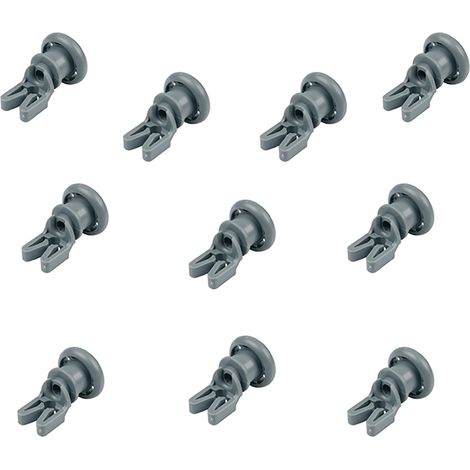 Kit 10 Ruedas Cesto Superior Lavavajillas Beko DE2431FS, DIN5630XN y DSFS1531W  Código Original Beko 1885880500