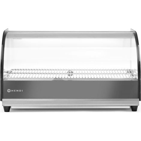 Vetrina riscaldante per esposizione cibi caldi 1 x GN1/1 400W - Hendi 273982 (1/5)