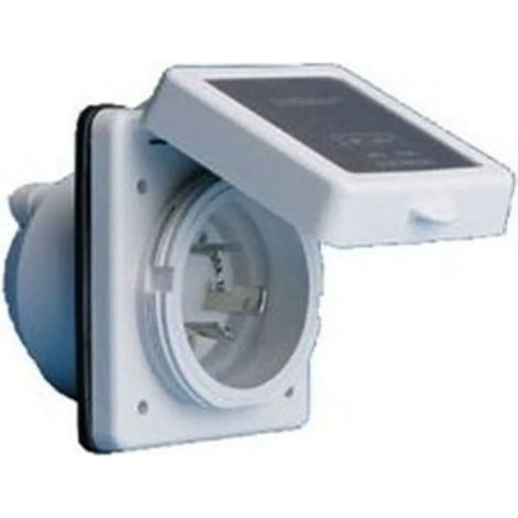 Prise Marinco polycarbonate 32A 220V résistante chocs UV
