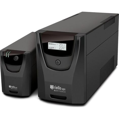 Riello Net Power gruppo di continuità (UPS) A linea interattiva 0,6 kVA 360 W 4 presa(e) AC (1/3)