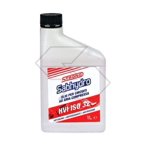 Huile pour circuit d'air STRONG sabhydro HVI ISO 32 lubrification d'outils