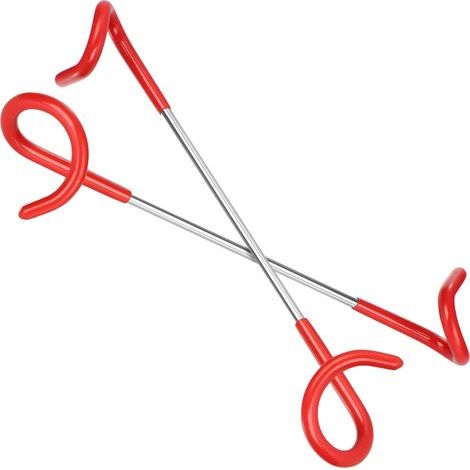 four 2X Porte Lanterne pour Le Camping et Le Jardin crochet de lanterne crochet pour piquets de tente suspension pour lampe de tente 27 2 virgule 5 cm (1/4)