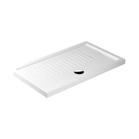 Piatto doccia 120x70 cm in ceramica opera sanitari h 6 cm senza piletta