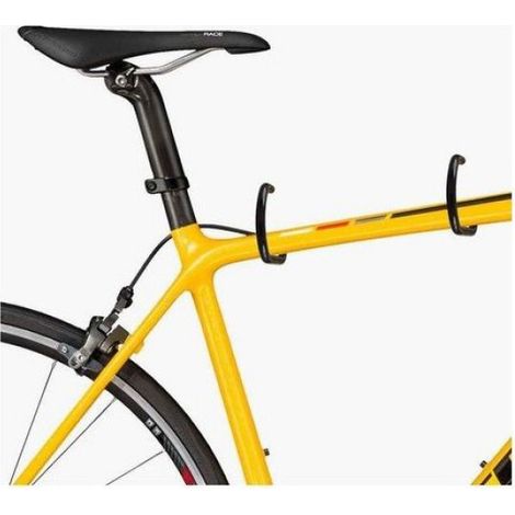 10pcs Crochets rangement vélo acier inoxydable - Revêtement antidérapant PVC Résistant corrosion - Garage et atelier (1/5)
