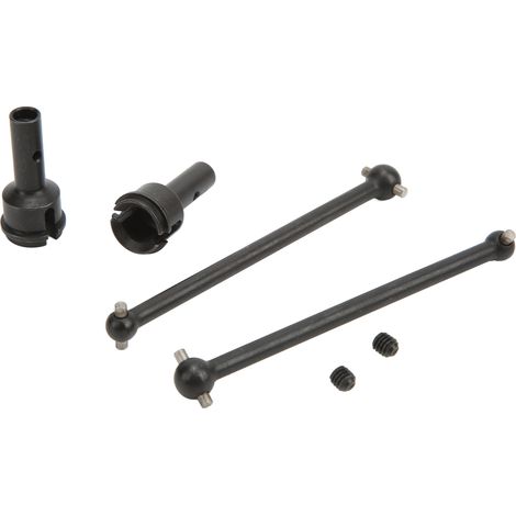 Arbres de transmission CVD arrière en métal pour voiture RC ARRMA 1/8, acier trempé, arbres de transmission universels (1/5)