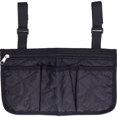 boîte de rangement-Sac de côté pour fauteuil roulant grande capacité pratique en coton et tissu non tissé (1/4)