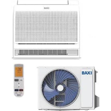 Baxi Climatiseur Monosplit à Console RZGNP 12000 btu R 32 WIFI Optionnel Inverter Classe A++/A+