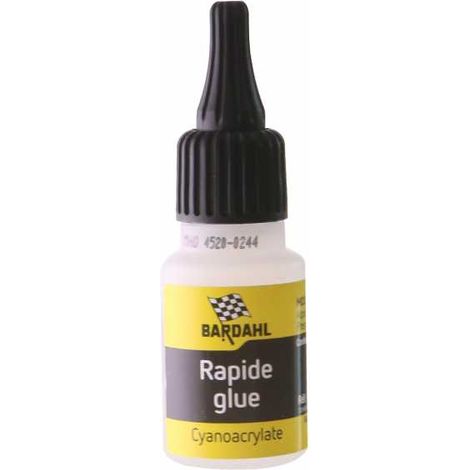 Colle cyanoacrylate Bardahl. 20g (1/2)
