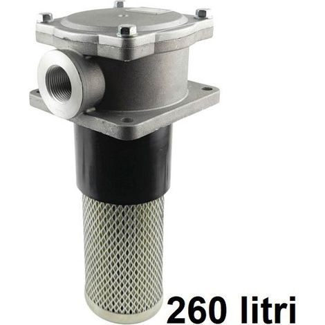 Filtro de retorno de aceite hidráulico de 260 litros con soporte de depósito 63052002600