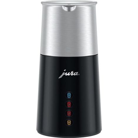 Mousseur à lait - JURA - Hot & Cold - 360 ml - Noir / Inox