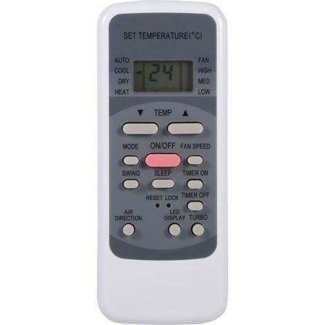 Universal replacement remote control for Midea R51M/E air conditioner, new model