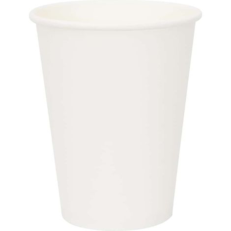 vidaXL Tazas de café de papel 1000 uds 12oz 300ml blanco (1/2)