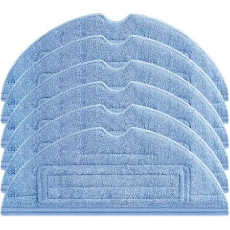 Lot de 6 serpillère roborock s7 de rechange d'origine compatibles avec Xiaomi Roborock S7 S7Plus T7 T7Plus T7Plus T7SPlus Réutilisables et lavables en microfibre (1/4)