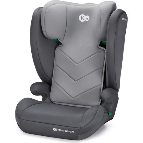 Kinderkraft I-Spark Siège Auto i-Size Groupe 2/3, 100-150 cm, 15-36 kg, R129, Gris