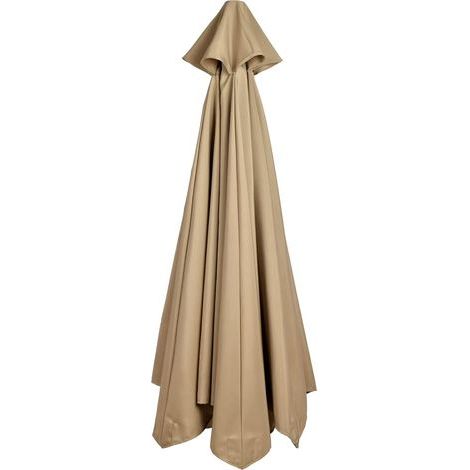 FENOPLASTICAToile de rechange pour parasol de terrasse - 3 m - Épaisse et résistante - 8 baleines - Housse RWParasol (1/5)