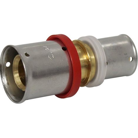 Raccord multicouche à sertir manchon inégal - Ø26x3,0 - Ø20x2,0 (1/4)
