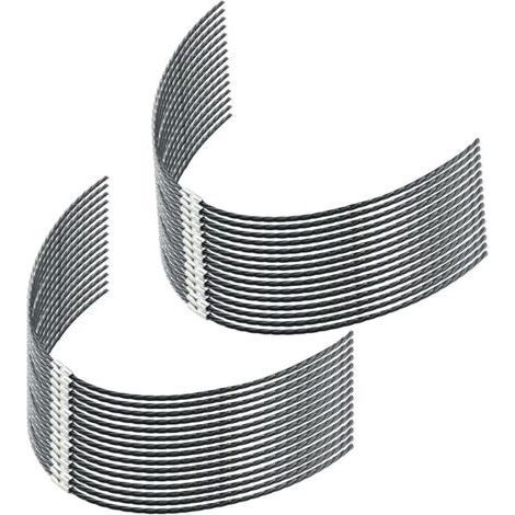Lot de 30 - Pour Bosch F016800431 Fils de Rechange pour Débroussailleuse AFS 23 à 37 (37cm x 3,5mm) (1/5)