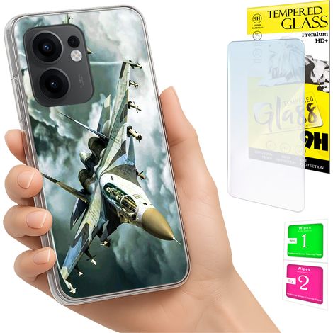 Funda para Oppo Reno 13F 5G / 13 FS 5G. Carcasa trasera + cristal. (1/5)
