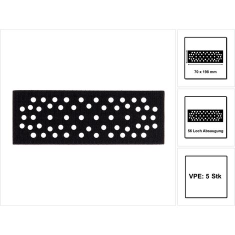 MIRKA 8299702011 Schutzauflage 56 L 70 x 198 mm, 5/Pack (1/5)