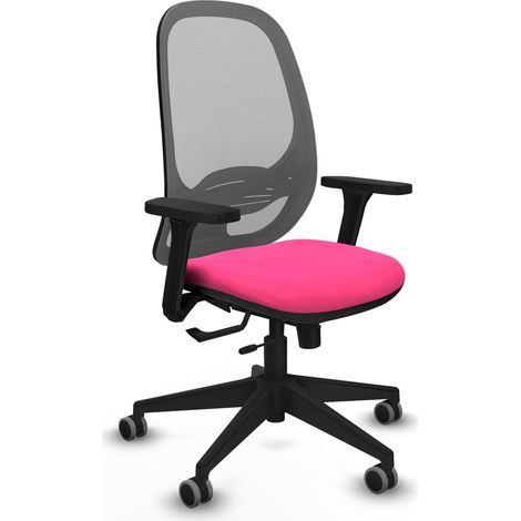 Silla de oficina piqueras y crespo Cilanco gris tela malla (1/2)