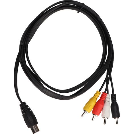 Câble Adaptateur Audio DIN 5 Broches Mâle vers 4 RCA Mâle, Noyau Cuivre Pur, 1.5m (1/5)