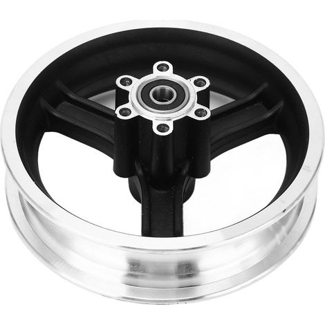 Roue avant de scooter électrique 10 pouces, alliage d'aluminium léger, pièce de réparation pour roue de trottinette (1/5)