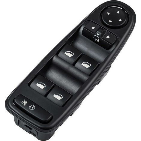 KLVGTIFS PUCommande Leve Vitre C4 Picasso Retroviseur Avant Gauche 6554.YH Commutateur Interrupteur Bouton Lève Vitre Pour Citroen C4 GP (1/5)