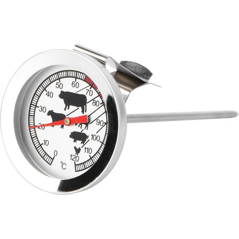 Homoyoyo Thermomètre Bbq à Double Métal pour Four et Grill Précis (1/5)