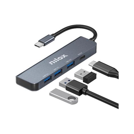HUB USB C 3XUSB 3.0 1XUSBC