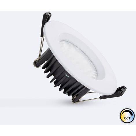 Downlight LED 7W Circular AERO 130 lm/W Microprismático CCT Seleccionable LIFUD Corte Ø 75 mm No Flicker (2700K - 3200K - 4000K) Seleccionable (Cálido-Neutro) (1/5)