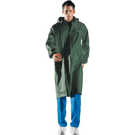 SIR SAFETY SYSTEM OCEAN Manteau de pluie imperméable vert foncé Taille M