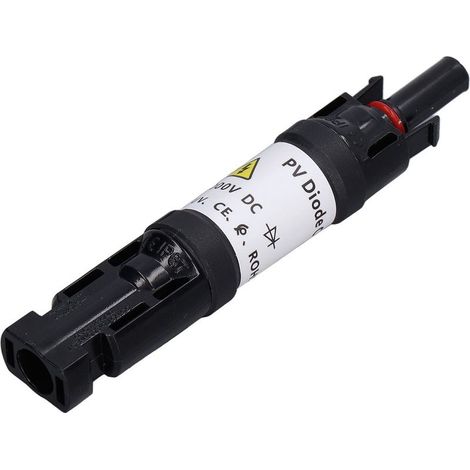 Connecteur mâle/femelle pour diode photovoltaïque solaire, étanche IP67, support de blocage de câble pour panneau 1000 V (1/5)