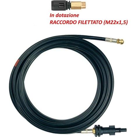 SONDA SPURGATUBI 10 MT STURATUBI PROFESSIONALE ANTIPIEGA ANNOVI REVERBERI (1/2)