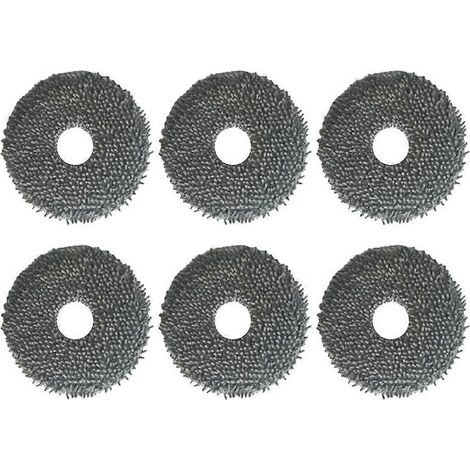 Patin de lavage pour Karcher RCV5 Plus pièces de rechange pour aspirateur lavable nettoyage chiffon de lavage microfibre serpillière 6 pièces (1/5)