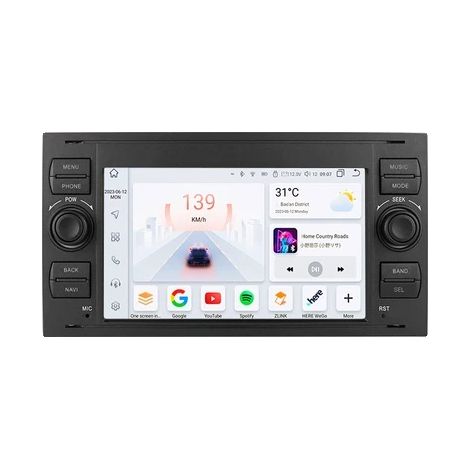 Radio de voiture multimédia, Android 12, écran tactile de 7 pouces, S4 B (1/2)