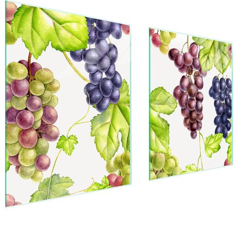 GLASSCHUTZPLATTE FÜR HERD 85x52 FRUIT (1/5)