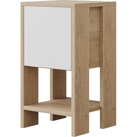Mesita 55X30X30 Safir Blanco (1/2)