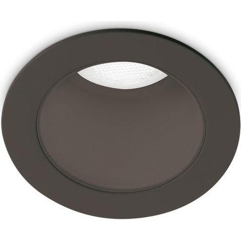 Ideal Lux QUARK Spot LED encastrable 4 cm Noir 3000 K